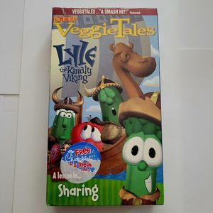 VeggieTales "Lyle the Kindly Viking" (VHS 2001) Lesson In SHARING / NEW & SEALED